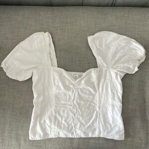 Abercrombie & Fitch Linen Top
